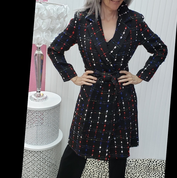 berek Jackets & Blazers - Berek Designer Tweed Coat